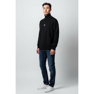 Atelier Sab logo wool turtleneck sweater M
